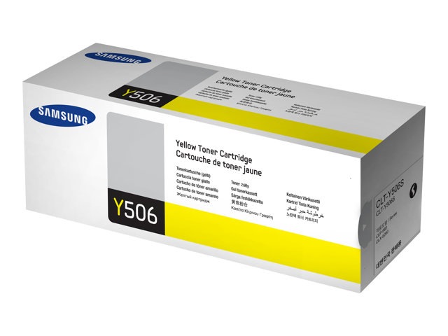Samsung CLT-Y506S - yellow - original - toner cartridge