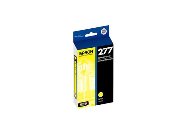Epson 277 - dye-based yellow - original - ink cartridge