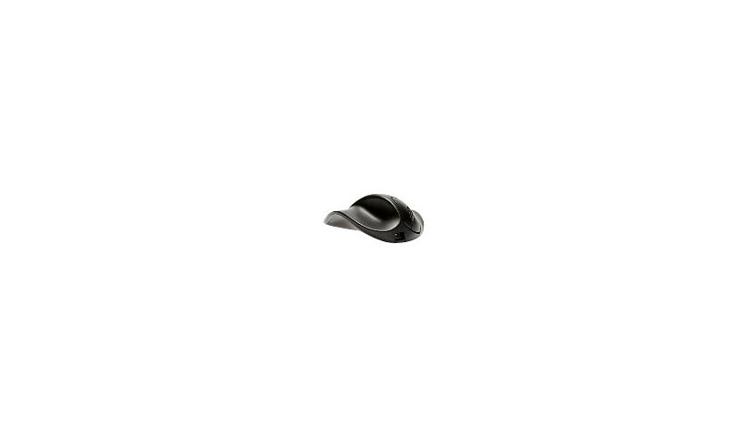 Hippus HandShoeMouse Left Small - mouse - USB - black