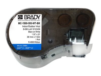 Brady B-595 - labels - glossy - 1 roll(s) -