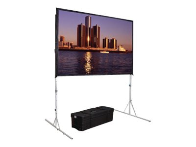 Da-Lite Fast-Fold Deluxe Projection Screen System - Portable Folding Frame Projector Screen - HD Rental - 185in
