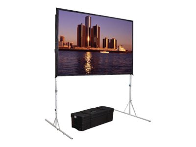 Da-Lite Fast-Fold Deluxe Projection Screen System - Portable Folding Frame Screen - 185in Screen