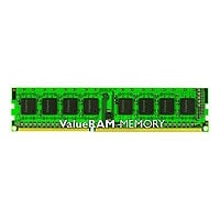 Kingston ValueRAM - DDR3 - module - 8 Go - DIMM 240 broches - 1600 MHz / PC3-12800 - mémoire sans tampon
