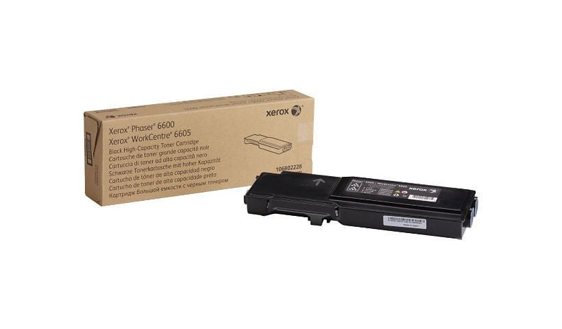 Xerox Phaser 6600 - High Capacity - black - original - toner cartridge