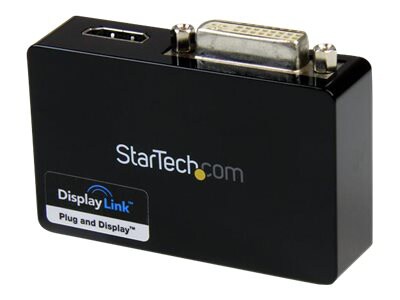 Adaptateur StarTech.com, USB 3.0 vers HDMI/DVI, carte vidéo externe 2 moniteurs