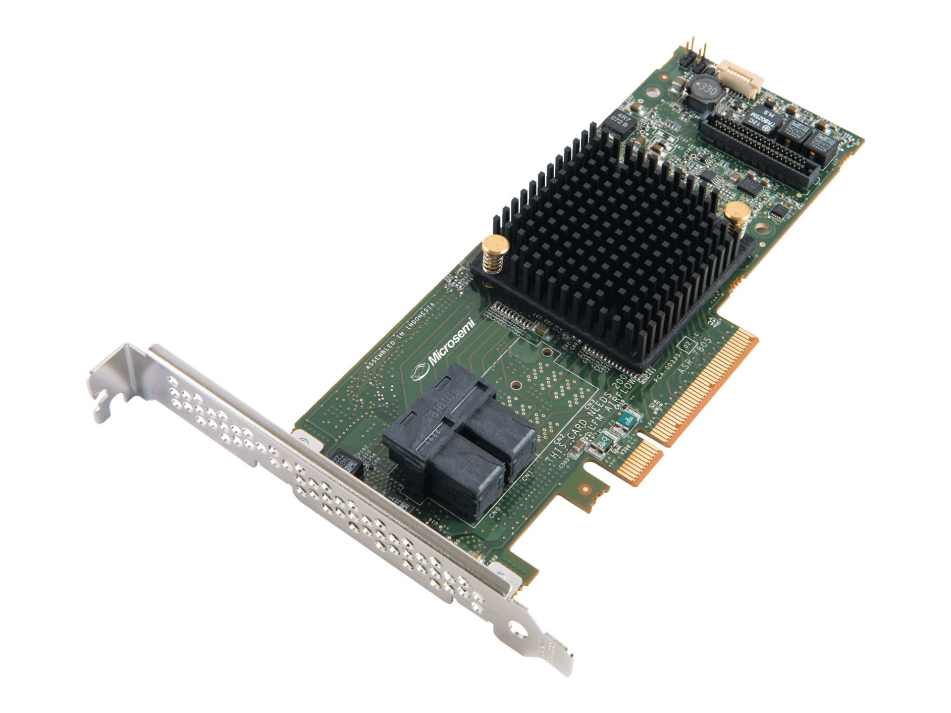 Microsemi Adaptec RAID 7805 - storage controller (RAID) - SATA 6Gb/s / SAS 6Gb/s - PCIe 3.0 x8