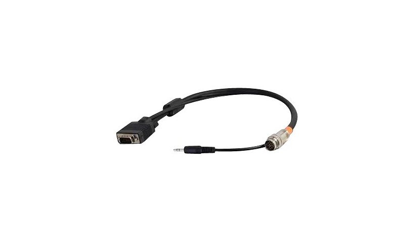 C2G RapidRun VGA (HD15) + 3.5mm Flying Lead - video / audio cable - 300 ft