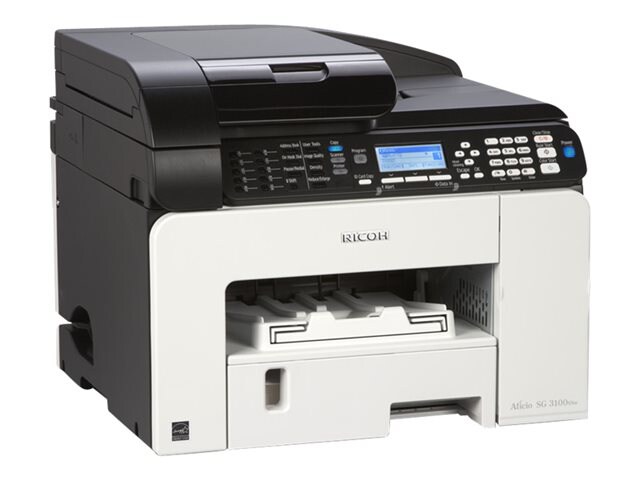 Ricoh Aficio SG 3100SNw 29 ppm Color Multi-Function Inkjet Printer