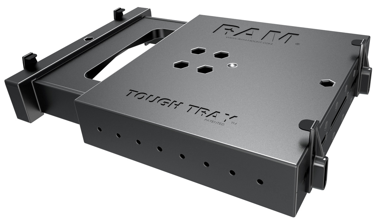 Ram Mount Tough Tray Universal Spring Loaded Laptop Holder - Thumbnail 3