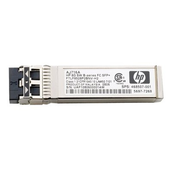 HP 8GB Short Wave B-Series SFP+ 1 Transceiver