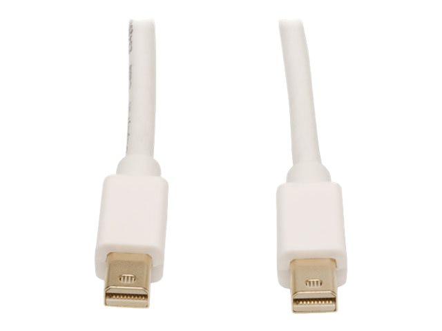 Eaton Tripp Lite Series Mini DisplayPort Cable, 4K 60Hz (M/M), White, 10 ft. (3.05 m) - DisplayPort cable - 10 ft