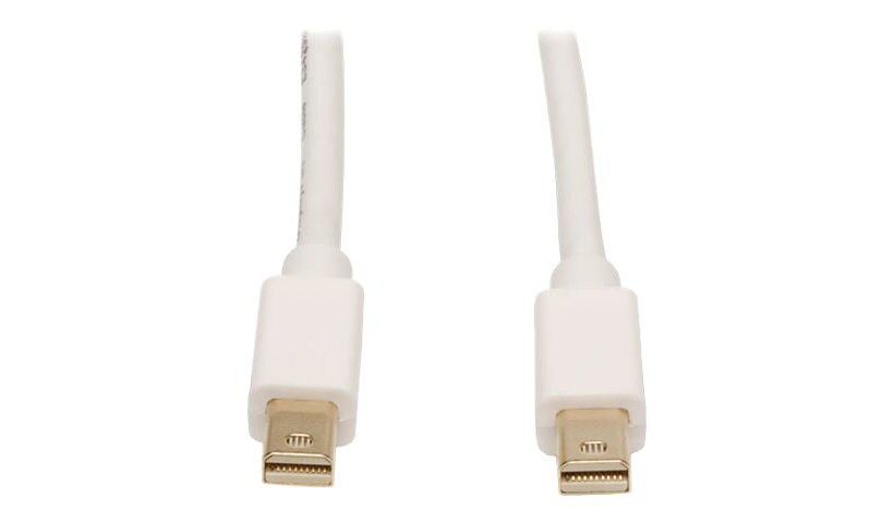 Eaton Tripp Lite Series Mini DisplayPort Cable, 4K 60Hz (M/M), White, 10 ft. (3.05 m) - DisplayPort cable - 10 ft