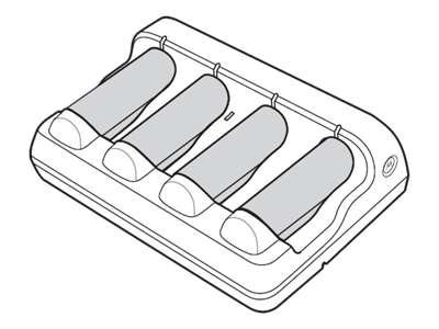 Symbol Four Slot Spare Battery Charger - battery charger