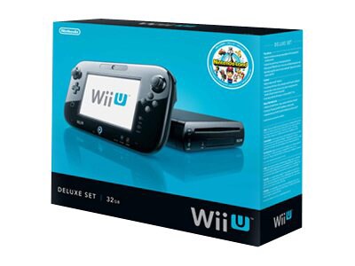 Nintendo Wii U - Deluxe Set - game console - 32 GB flash - black