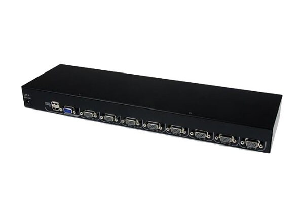 StarTech.com 8-port USB KVM Module for Rack-Mount LCD Consoles - KVM switch - 8 ports - rack-mountable