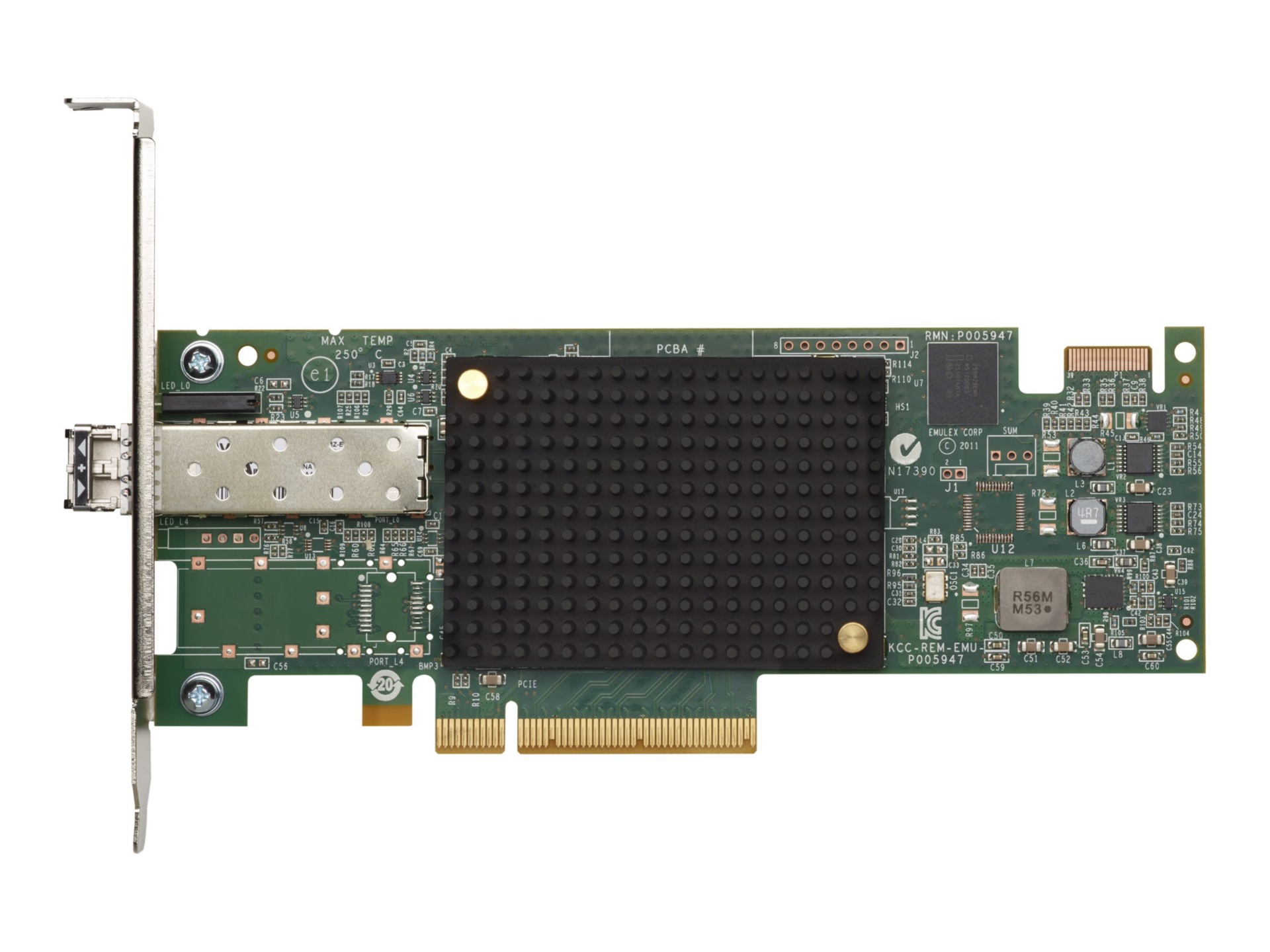 Emulex LPe16000B-M6 Gen 5 (16Gb), single-port HBA - network adapter