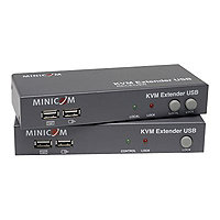 Tripp Lite Minicom USB / VGA over Cat5 UTP KCM Console Extender Kit 500ft - KVM extender