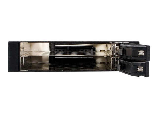 StarTech.com 3.5in Trayless SATA Mobile Rack for Dual 2.5in Hard Drives
