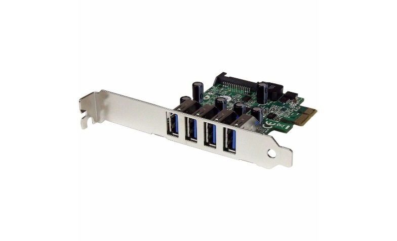 StarTech 4 Port PCI Express PCIe SuperSpeed USB 3.0 Controller