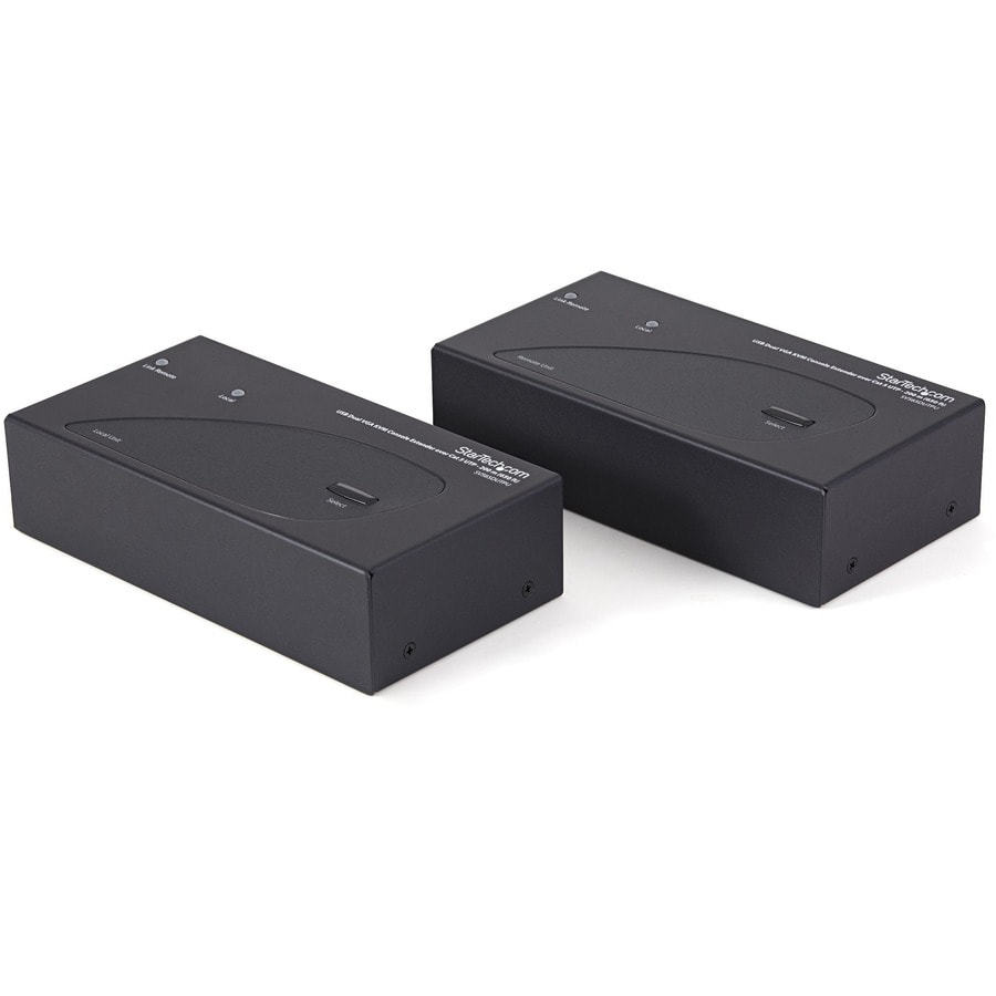 StarTech.com 650 ft/200m USB 2.0 Dual VGA KVM Console Extender over Cat5 UT