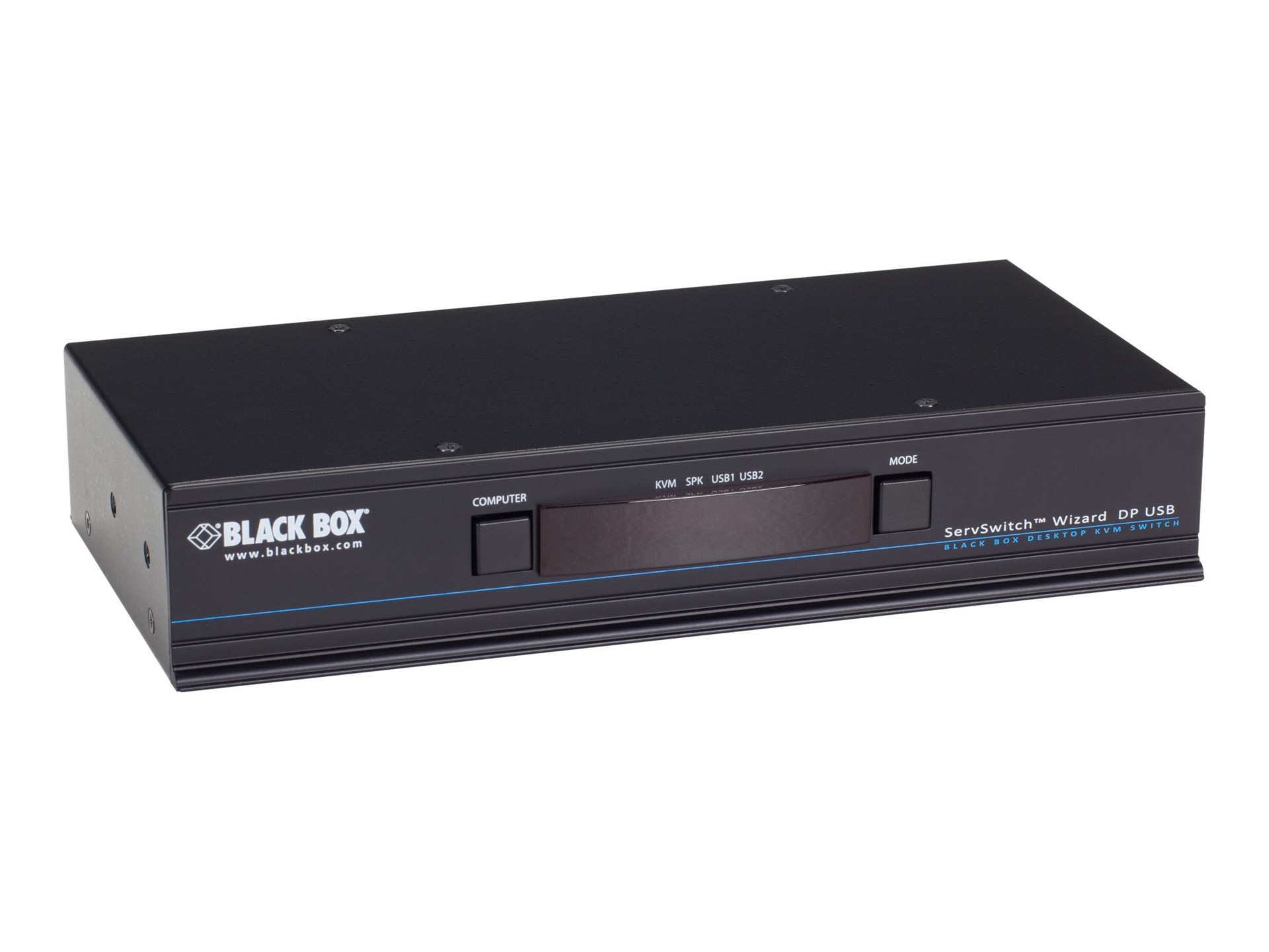 Black Box ServSwitch DT DisplayPort - KVM / audio / USB switch - 4 ports