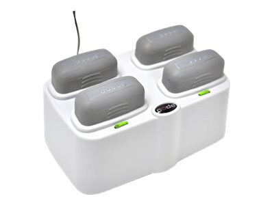 Code B5 Quad-Bay Battery Charger - battery charger