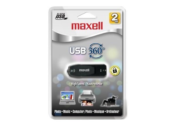 Maxell 360° Drive - USB flash drive - 2 GB