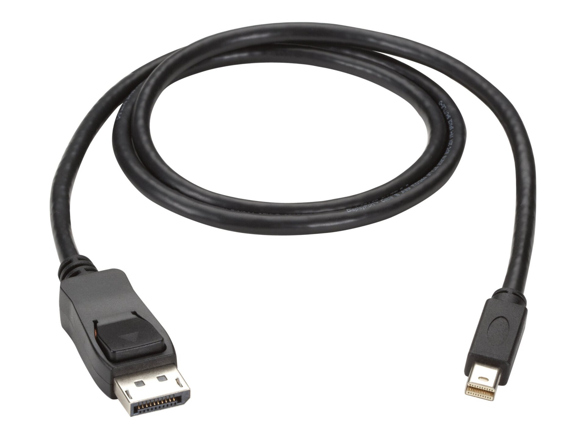 Black Box 3ft Mini Displayport to Displayport Adapter Cable, M/M, 1080P