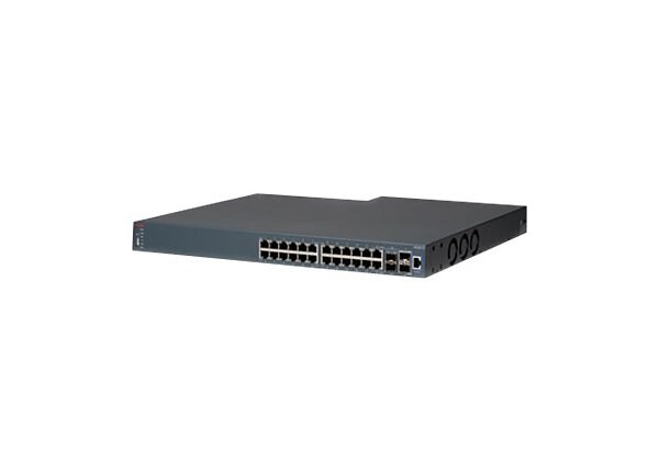 Avaya Ethernet Routing Switch 4826GTS - switch - 24 ports - managed - rack-mountable