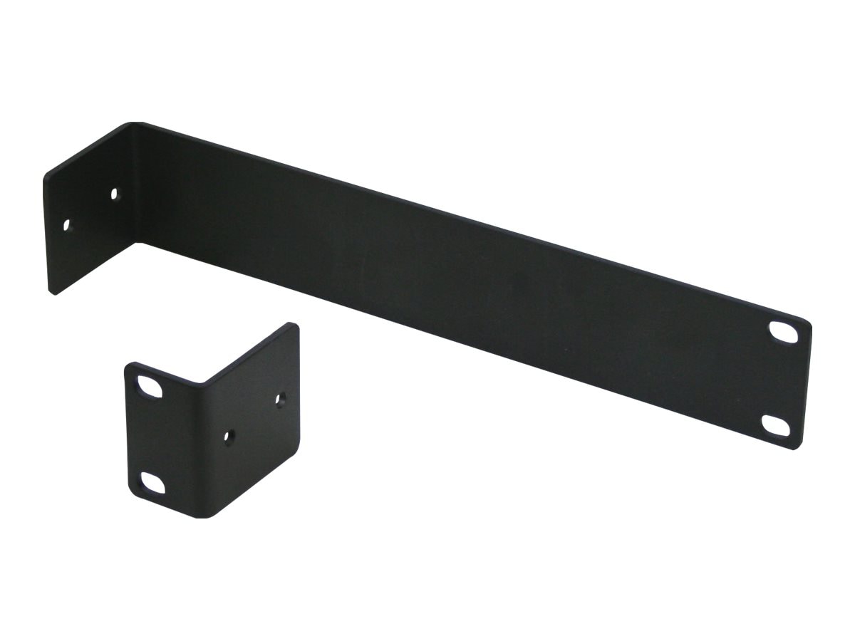 Vaddio Single 1/2 Rack Mounting Kit - Black