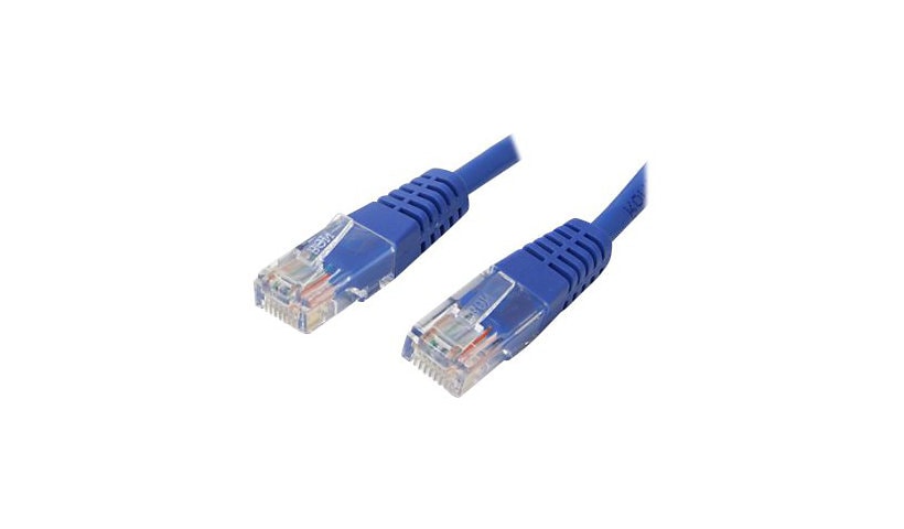 StarTech.com Cat5e Ethernet Cable 5 ft Blue - Cat 5e Molded Patch Cable