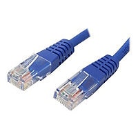 StarTech.com Cat5e Ethernet Cable 5 ft Blue - Cat 5e Molded Patch Cable