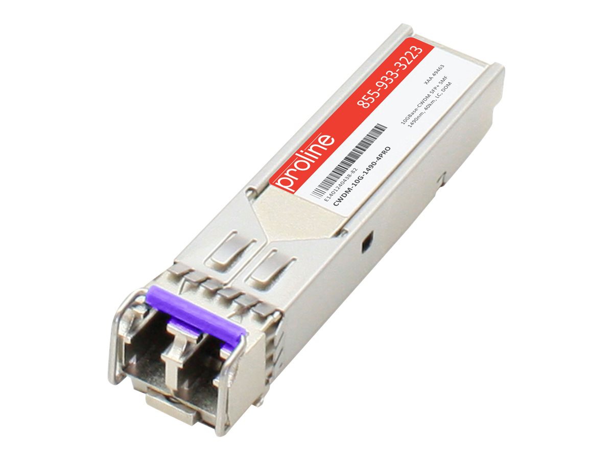 PROLINE 10GBASE-ER CWDM LC SFP+ 1490NM 40KM CISCO 100% COMPATIBLE