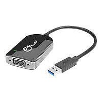 SIIG USB 3.0 to VGA Multi Monitor Video Adapter - external video adapter - black