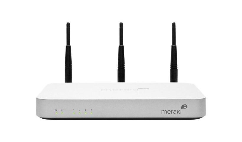 Cisco Meraki MX60W Cloud Managed - dispositif de sécurité - Wi-Fi