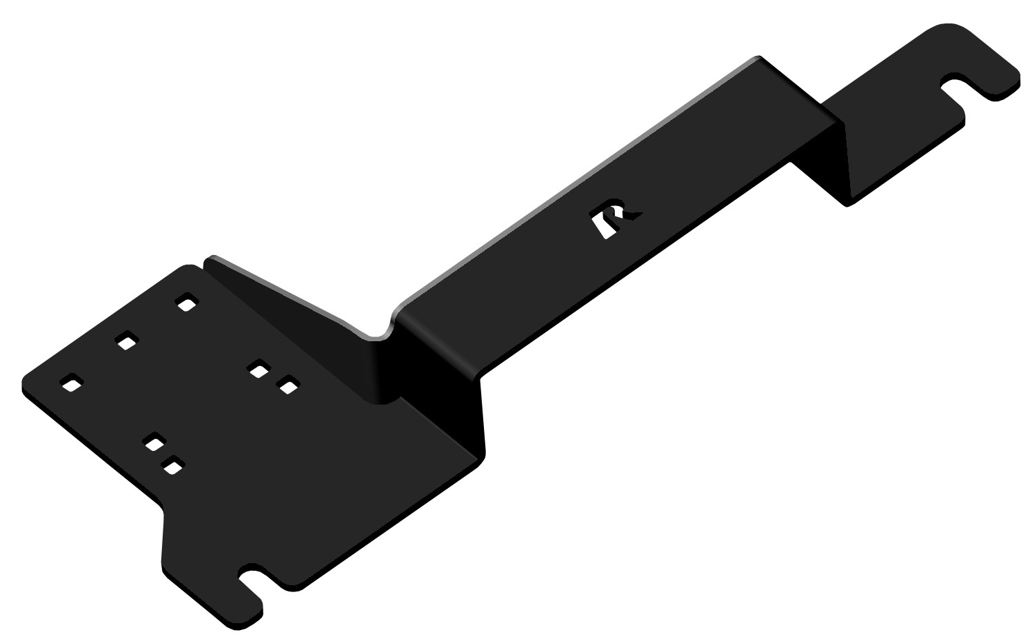 Thumbnail 3 of 5 for RAM No-Drill Laptop Mount RAM-VB-187-SW1 mounting kit - for notebook - powder coat