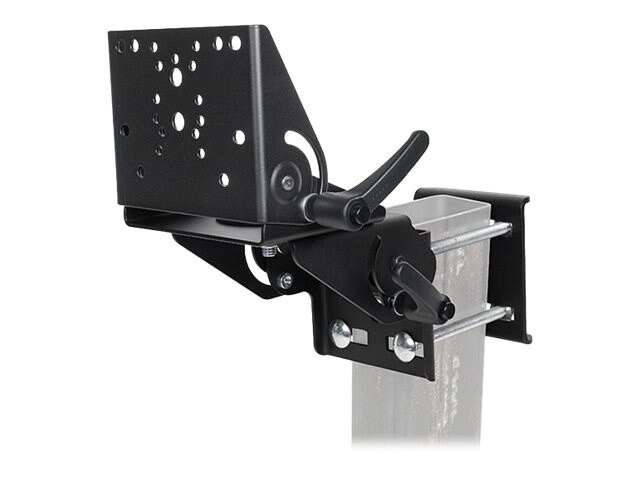 Gamber-Johnson Forklift Mount: Dual Clam Shell with Small Plate mounting kit - black