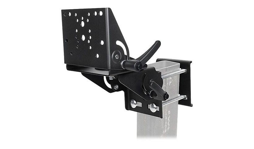 Gamber-Johnson Forklift Mount: Dual Clam Shell with Small Plate mounting kit - black
