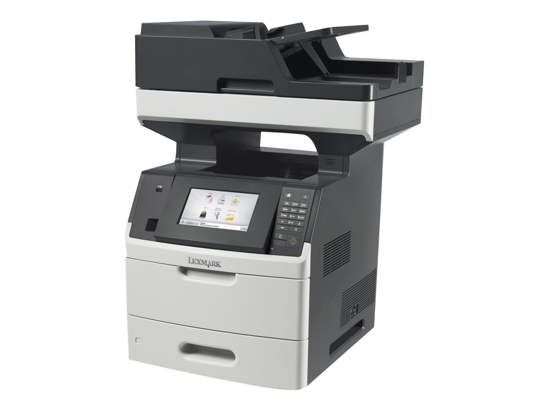 Lexmark MX710de 63 ppm Monochrome Multi-Function Printer