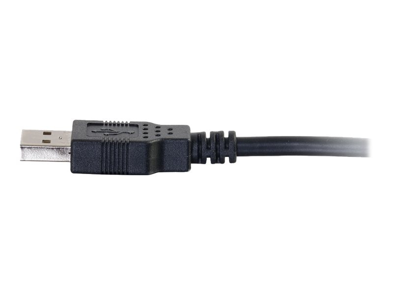 Thumbnail 5 of 6 for C2G 3.3ft USB Cable - USB A to USB A Cable - USB 2.0 - Black - M/M
