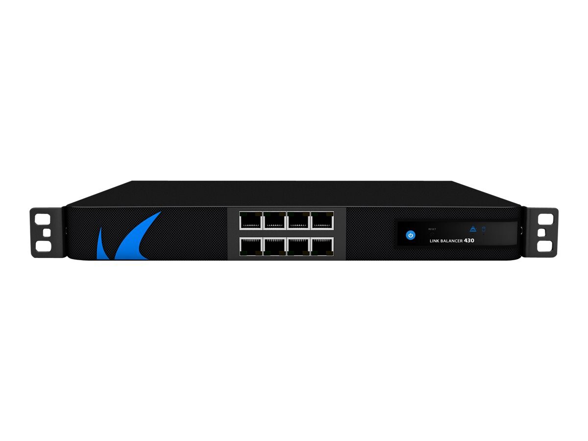 Barracuda Link Balancer 430 with 5 year Energize Updates + Instant Replacement - network management device
