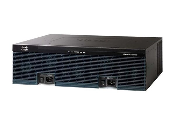 Cisco 3925E Voice Security and CUBE Bundle - router - voice / fax module - desktop