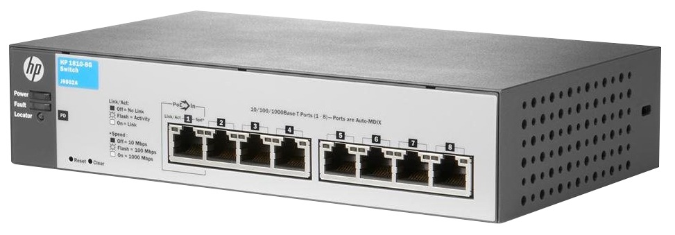HP 1810-8G v2