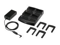 Zebra Four Slot Battery Charger Kit - power adapter and battery charger