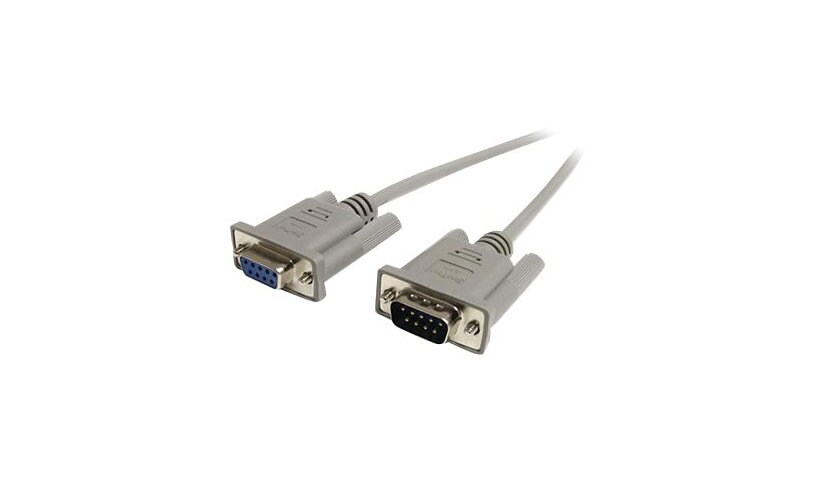 StarTech.com 3 ft Straight Through Serial Cable - DB9 M/F