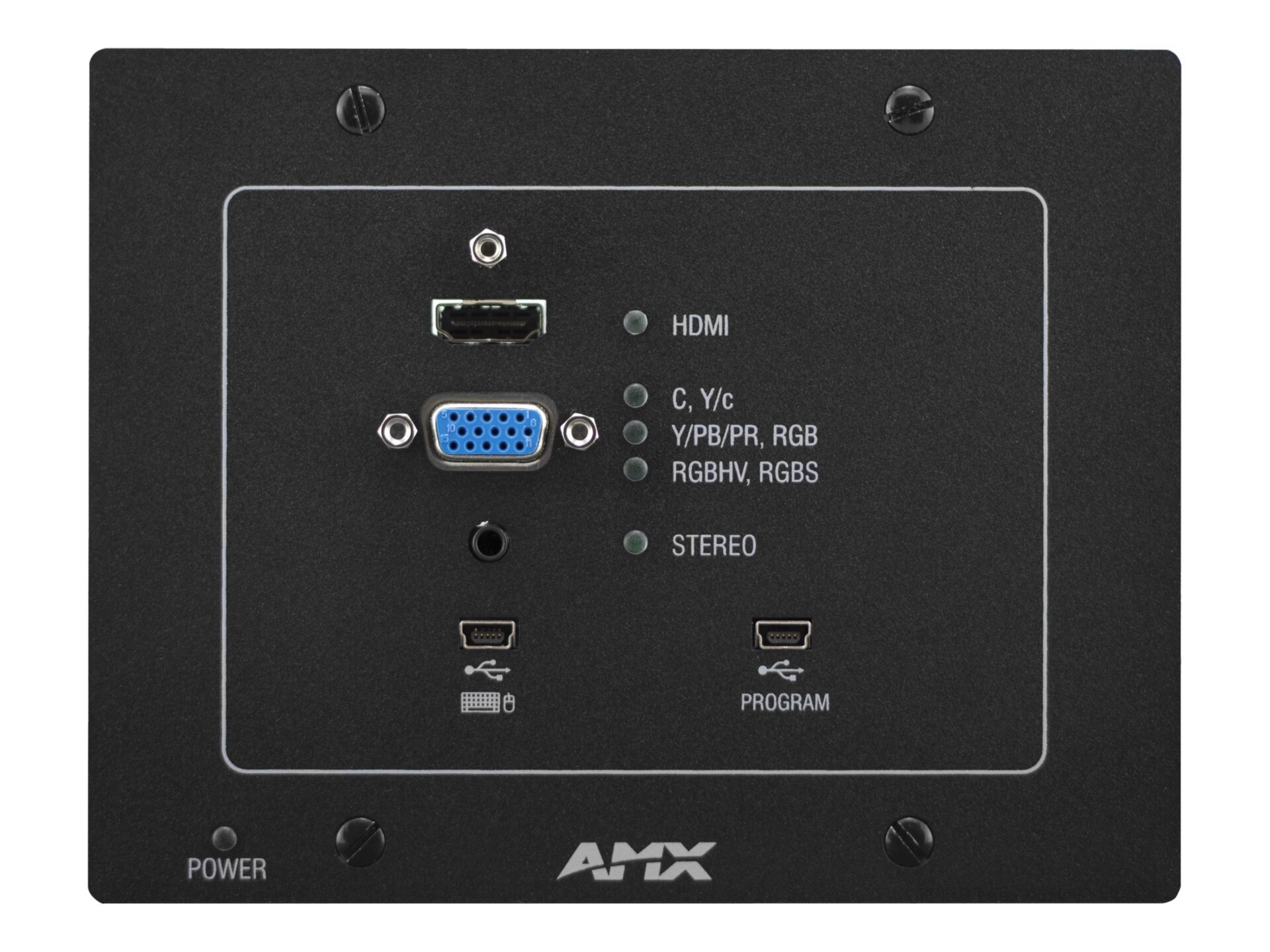 AMX DXLink Multi-Format Wallplate Transmitter AVB-WP-TX-MULTI-DXLINK - vide