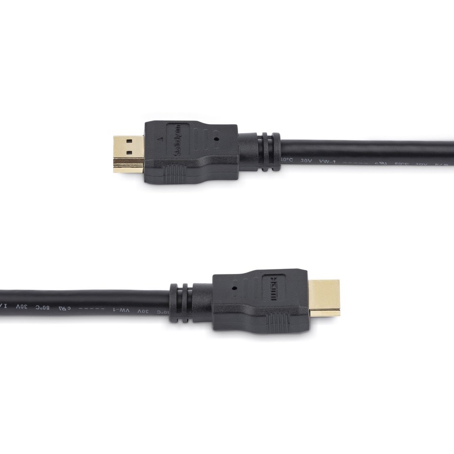 Thumbnail 5 of 6 for StarTech.com 3ft (1m) HDMI Cable, 4K High Speed HDMI Cable with Ethernet, Ultra HD 4K 30Hz Video, HDMI 1.4 Cable, HDMI