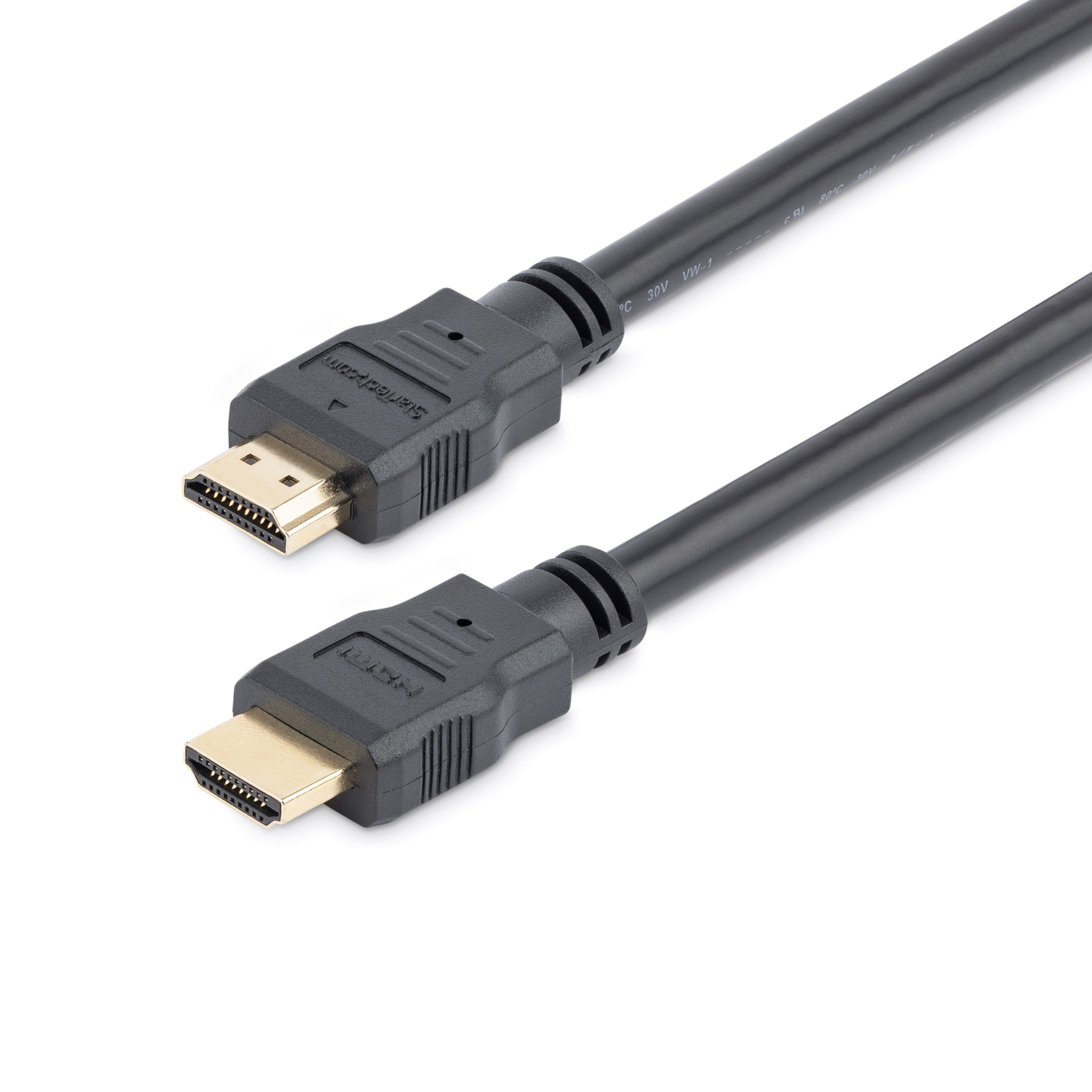 Micro Connectors High Speed 4K Micro HDMI to HDMI Cable w/Ethernet 2 Pack 6  ft. -Gray - Micro Center