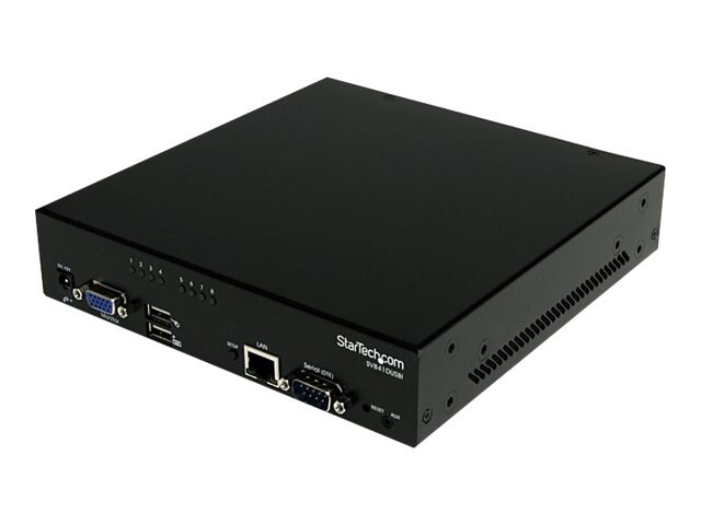 StarTech.com 8 Port USB VGA IP KVM Switch with Virtual Media - KVM switch - 8 ports