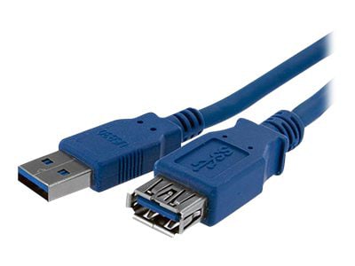 StarTech.com 1m Blue SuperSpeed USB 3.0 (5Gbps) Extension Cable A to A - M/
